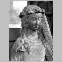 Collégiale Notre-Dame de Poissy, photo Molinard, culture.gouv.fr, Sainte Barbe.jpg